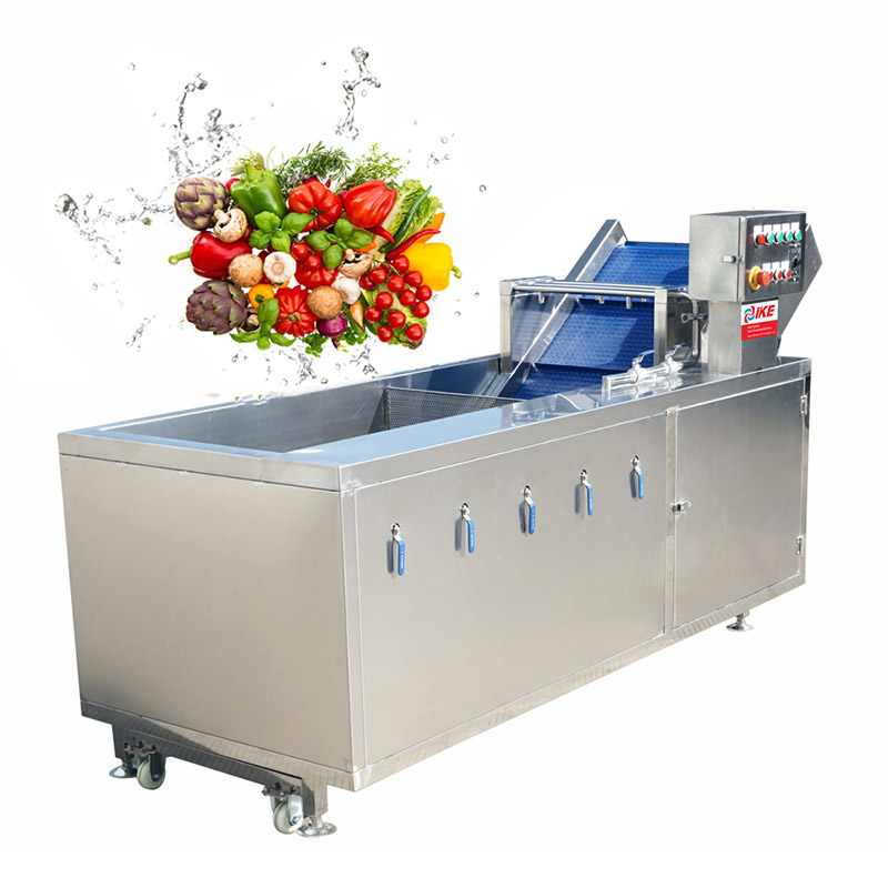 Electric Cleaning Leaf Vegetable Fruit Bubble Washing Machine